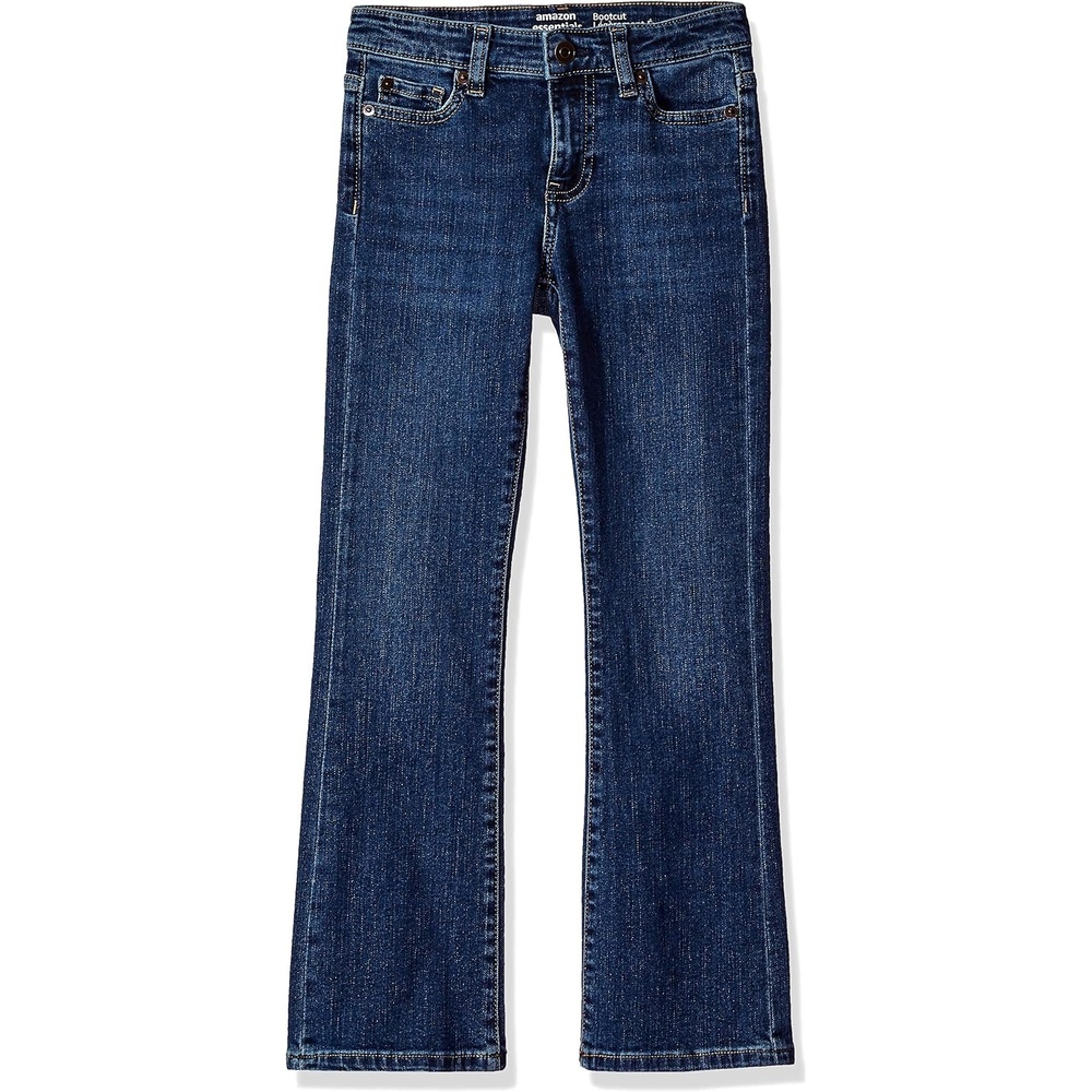 image:imageAmazon Essentials Girls Slim BootCut Stretch JeansMedium Wash