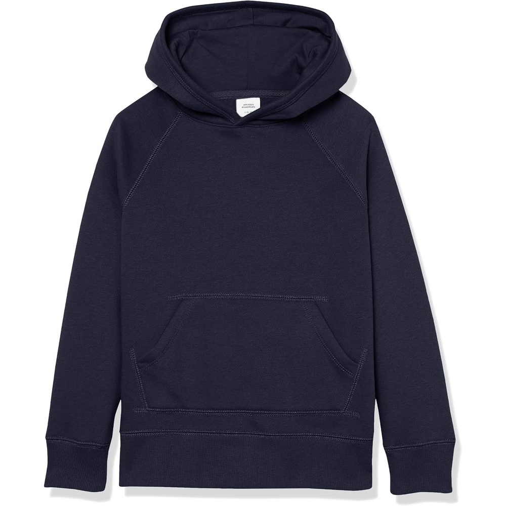 image:imageAmazon Essentials Girls and Toddlers Pullover Hoodie Sweatshirt with Kangaroo PocketNavy