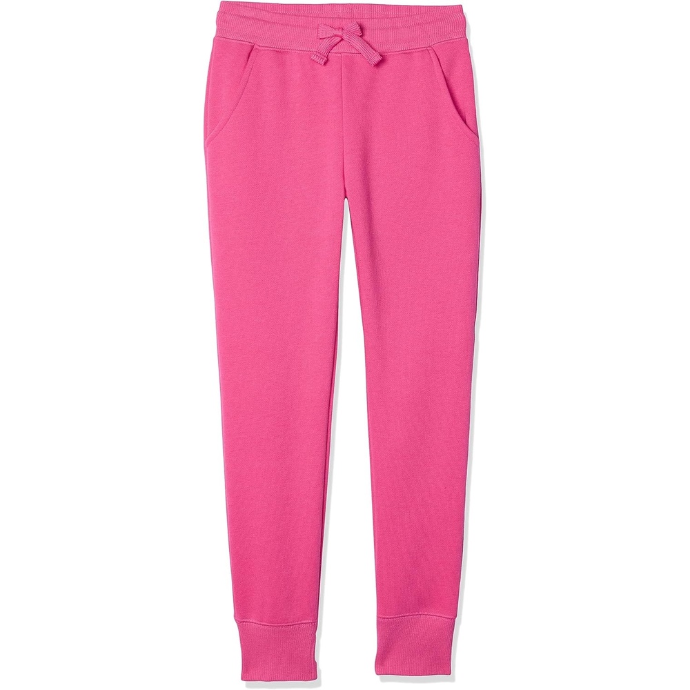 image:imageAmazon Essentials Girls and Toddlers Sweatpants with Elastic Waist and Drawstring MultipacksPink