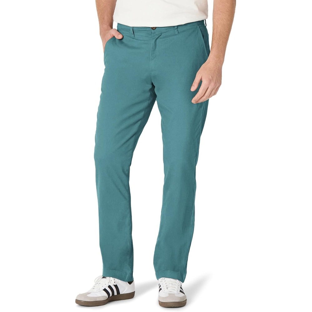 image:imageAmazon Essentials Mens AthleticFit Chino PantsSage Green
