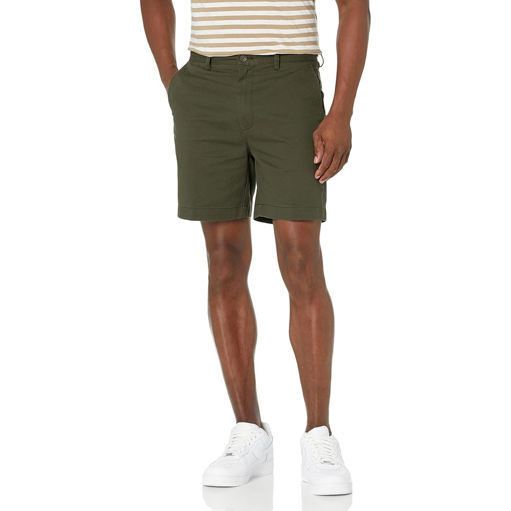 image:imageAmazon Essentials Mens ClassicFit 7 Short ShortsOlive