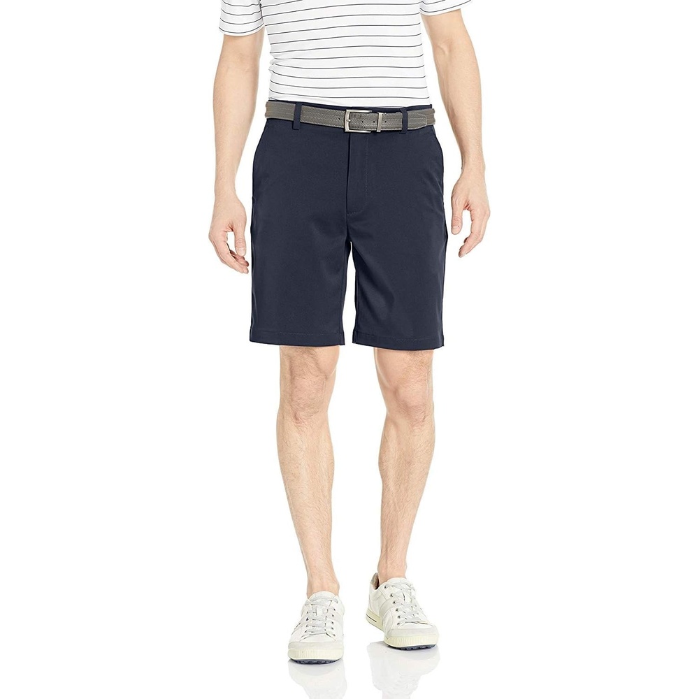 image:imageAmazon Essentials Mens ClassicFit 9 Inseam MoistureWicking Golf Shorts Functional Pockets Available in Big amp TallNavy