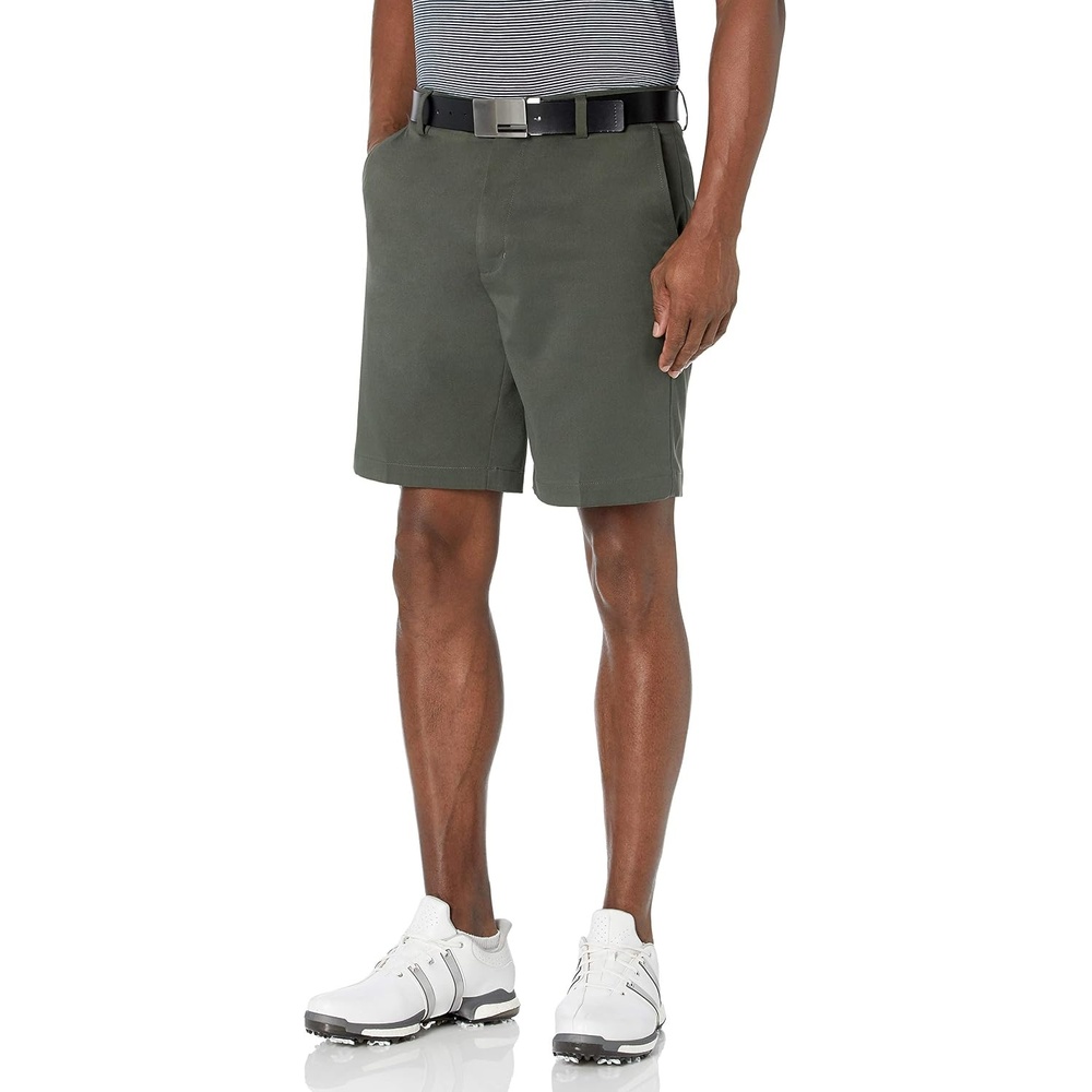image:imageAmazon Essentials Mens ClassicFit 9 Inseam MoistureWicking Golf Shorts Functional Pockets Available in Big amp TallOlive