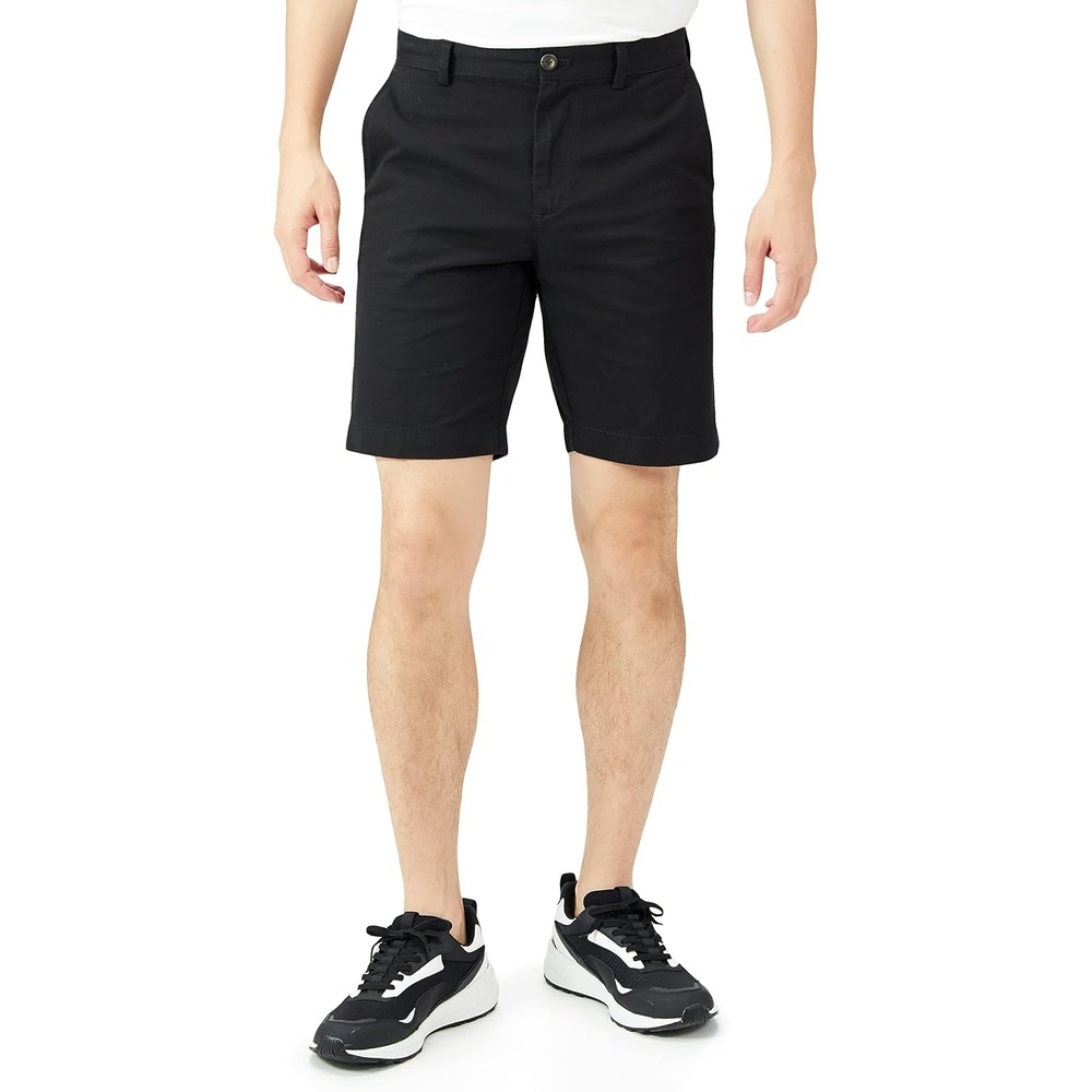 image:imageAmazon Essentials Mens SlimFit 9 Chino ShortsBlack