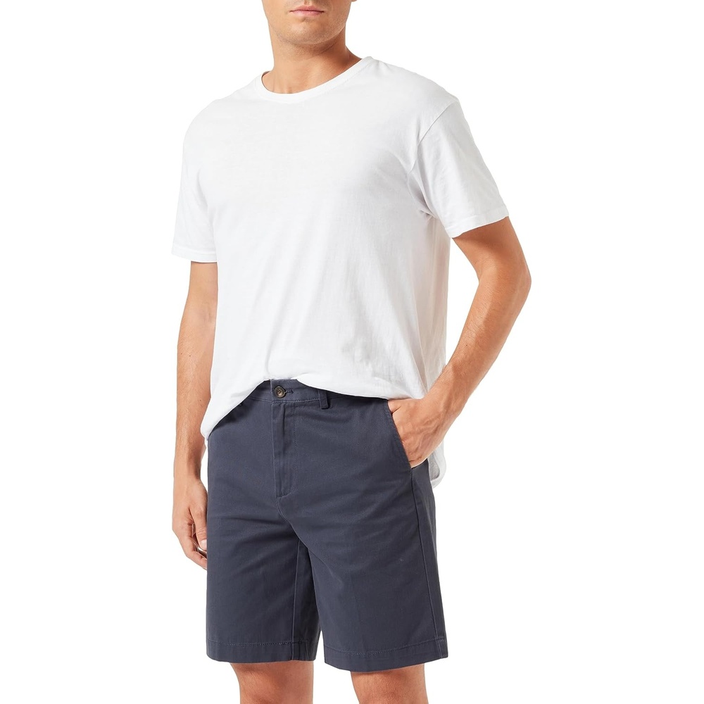 image:imageAmazon Essentials Mens SlimFit 9 Chino ShortsDark Navy