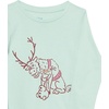 Amazon Essentials Disney | Marvel | Star Wars | Frozen | Princess Girls’ Long-Sleeve Tunic T-Shirts(3-pack Frozen Friends)