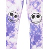Amazon Essentials Disney | Marvel | Star Wars | Frozen | Princess Girls and Toddlers’ Cotton Stretch Leggings, Multipacks(Black/Grey/Purple  Nightmare Sally)