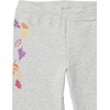 Amazon Essentials Disney | Marvel | Star Wars | Frozen | Princess Girls and Toddlers’ Cotton Stretch Leggings, Multipacks(Grey/Navy Geo Print/Sky Blue/Frozen Friends)