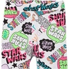 Amazon Essentials Disney | Marvel | Star Wars | Frozen | Princess Girls and Toddlers’ Cotton Stretch Leggings, Multipacks(Star Wars Child)