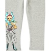 Amazon Essentials Disney | Marvel | Star Wars | Frozen | Princess Girls and Toddlers’ Cotton Stretch Leggings, Multipacks(Star Wars Ewoks)
