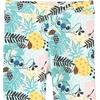 Amazon Essentials Disney | Marvel | Star Wars | Frozen | Princess Girls and Toddlers’ Cotton Stretch Leggings, Multipacks(Stitch/Pizza)