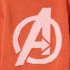 Amazon Essentials Disney | Marvel | Star Wars | Princess Girls and Toddlers’ Crewneck Cotton Sweater(Avengers Logo – Girls)