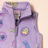 Amazon Essentials Disney | Marvel | Star Wars | Princess Girls and Toddlers’ Polar Fleece Zip Up Vest with Side Pockets(Marvel Logo)