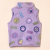 Amazon Essentials Disney | Marvel | Star Wars | Princess Girls and Toddlers’ Polar Fleece Zip Up Vest with Side Pockets(Marvel Logo)
