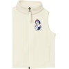 Amazon Essentials Disney | Marvel | Star Wars | Princess Girls and Toddlers’ Polar Fleece Zip Up Vest with Side Pockets(Snow White)