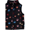 Amazon Essentials Disney | Marvel | Star Wars | Princess Girls and Toddlers’ Polar Fleece Zip Up Vest with Side Pockets(Star Wars Rebel)