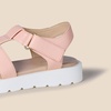 Amazon Essentials Girls’ Closed Toe Fisherman Sandals(Pink Faux Leather)