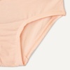 Amazon Essentials Girls’ Cotton Jersey Bikini Underwear(Peach/ Flower/ Stripes)