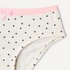 Amazon Essentials Girls’ Cotton Jersey Bikini Underwear(Spot/ Stripe/ Navy)