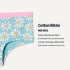 Amazon Essentials Girls’ Cotton Jersey Hipster Underwear(Gingham/ Flower/ Pink)