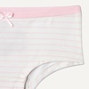 Amazon Essentials Girls’ Cotton Jersey Hipster Underwear(Spot/ Stripe/ Navy)