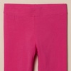 Amazon Essentials Girls’ Cotton Stretch Leggings, Multipacks(3-pack Navy Heather/Raspberry/White)