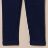 Amazon Essentials Girls’ Cotton Stretch Leggings, Multipacks(3-pack Navy Heather/Raspberry/White)