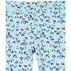 Amazon Essentials Girls’ Cotton Stretch Leggings, Multipacks(5-pack Blue Cats)