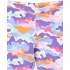 Amazon Essentials Girls’ Cotton Stretch Leggings, Multipacks(5-pack Camo Skater)