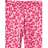 Amazon Essentials Girls’ Cotton Stretch Leggings, Multipacks(5-pack Pink Cat)