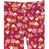 Amazon Essentials Girls’ Cotton Stretch Leggings, Multipacks(5-pack Pink Mushroom)