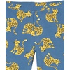 Amazon Essentials Girls’ Cotton Stretch Leggings, Multipacks(Black/Blue Leaf Print/Indigo Big Cats/Turquoise Green/White Floral)