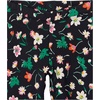Amazon Essentials Girls’ Cotton Stretch Leggings, Multipacks(Black/Floral/Green Candy/Grey/Turquoise Blue Stripe)