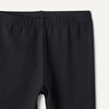 Amazon Essentials Girls’ Cotton Stretch Leggings, Multipacks(Black/Heather Grey)