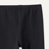 Amazon Essentials Girls’ Cotton Stretch Leggings, Multipacks(Black/Heather Grey)
