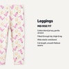 Amazon Essentials Girls’ Cotton Stretch Leggings, Multipacks(Multicolor/Leopard/Cowboy Boots)