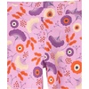 Amazon Essentials Girls’ Cotton Stretch Leggings, Multipacks(Purple  Folk Floral)