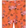 Amazon Essentials Girls’ Cotton Stretch Leggings, Multipacks(Rust Orange  Skiing Foxes)