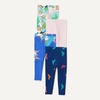 Amazon Essentials Girls’ Cotton Stretch Leggings, Multipacks(Wonder Woman)