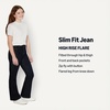 Amazon Essentials Girls’ High Stretch High-Rise Flare Jean(Rinse)