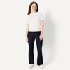 Amazon Essentials Girls’ High Stretch High-Rise Flare Jean(Rinse)