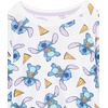 Amazon Essentials Girls Long-Sleeve Thermal T-Shirts(Stitch Pizza)