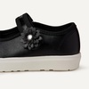 Amazon Essentials Girls’ Mary Jane Sneakers(Black)