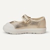 Amazon Essentials Girls’ Mary Jane Sneakers(Metallic Gold)
