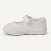 Amazon Essentials Girls’ Mary Jane Sneakers(White)