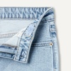 Amazon Essentials Girls’ Medium Stretch Mid-Rise Straight-Fit Jeans(Iced Blue Light Wash)