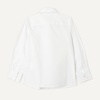 Amazon Essentials Girls’ Regular Fit Easy Iron Long Sleeve School Shirts(Bright White)
