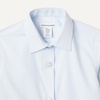 Amazon Essentials Girls’ Regular Fit Easy Iron Long Sleeve School Shirts(Cornflower Blue)