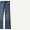 Amazon Essentials Girls’ Slim Boot-Cut Stretch Jeans(Washed Blue)