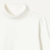 Amazon Essentials Girls’ Slim Fit Turtleneck T-Shirt, Pack of 2(Ivory/Navy)